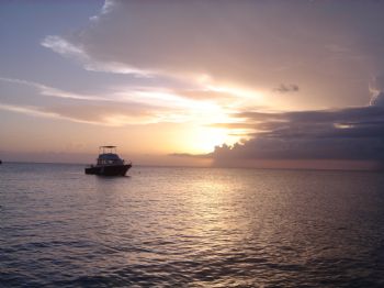 Sunset in Grand Cayman 04' by Steven Parker 